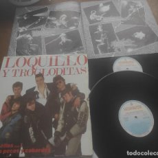 Discos de vinilo: LOQUILLO Y TROGLODITAS - 2LP 1989 - A POR ELLOS QUE SON POCOS Y COBARDES - INCLUYE LIBRETO 12 PAG*. Lote 380492729