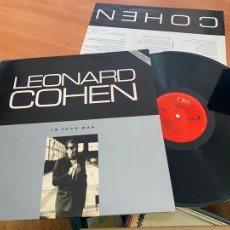 Discos de vinilo: LEONARD COHEN (I'M YOUR MAN) LP ESPAÑA 1988 (G-8). Lote 380514799