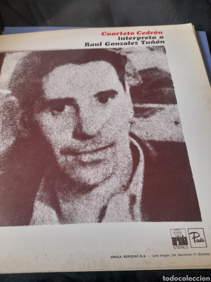 Discos de vinilo: Vinilo, Paco Ib&aacute;&ntilde;ez interpreta a Pablo Neruda y Cuarteto Cedron - Foto 2