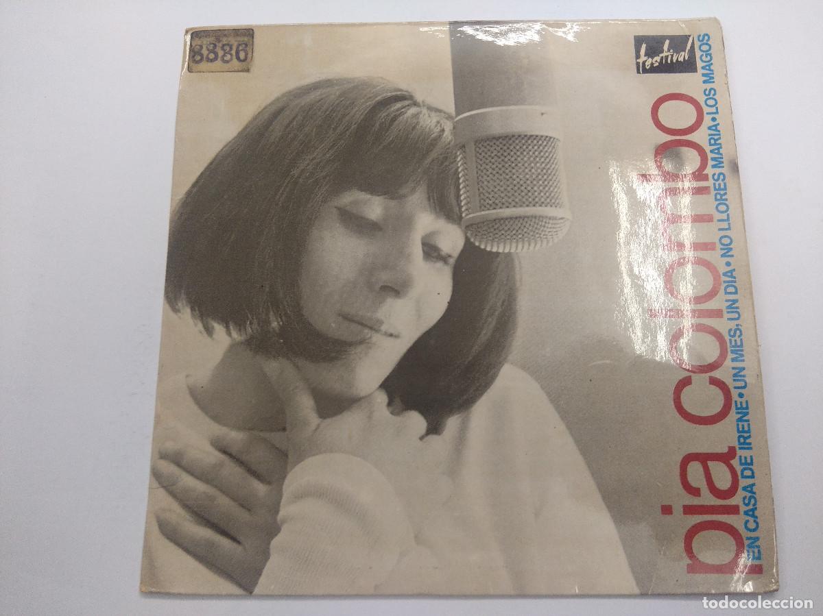 Discos de vinilo: PIA COLOMBO/EN CASA DE IRENE/SINGLE. - Foto 1