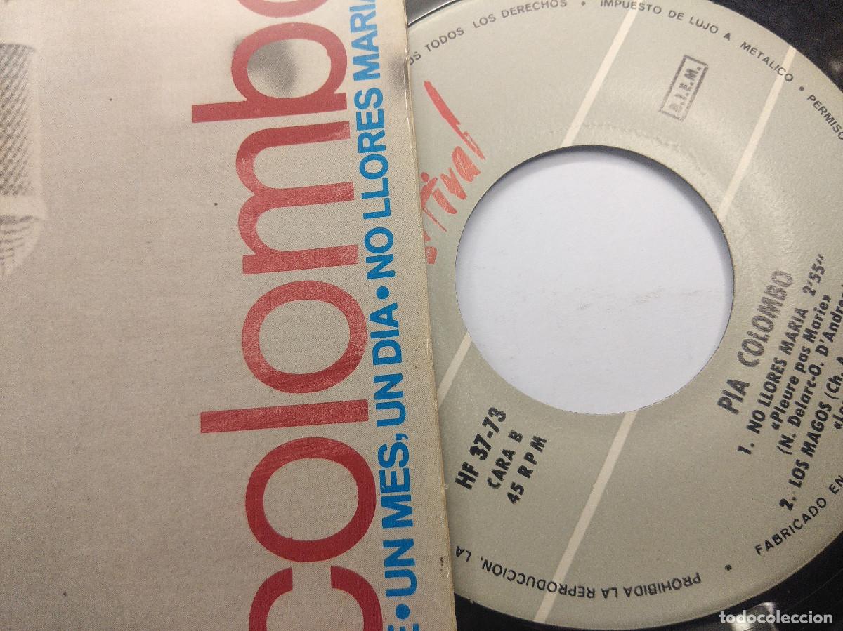 Discos de vinilo: PIA COLOMBO/EN CASA DE IRENE/SINGLE. - Foto 2