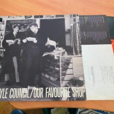 Discos de vinilo: THE STYLE COUNCIL (OUR FAVOURITE SHOP) LP GAT. 1985 (G-8). Lote 380532704