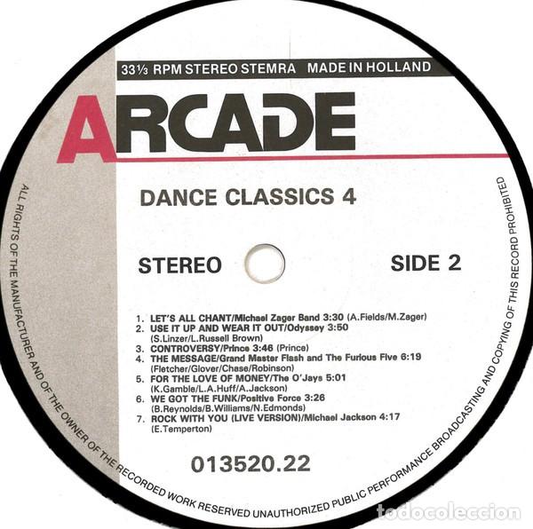 Discos de vinilo: Various &lrm;&ndash; Dance Classics 4 -doble Vinyl, LP Gatefold, Compilation 1988 - Foto 6