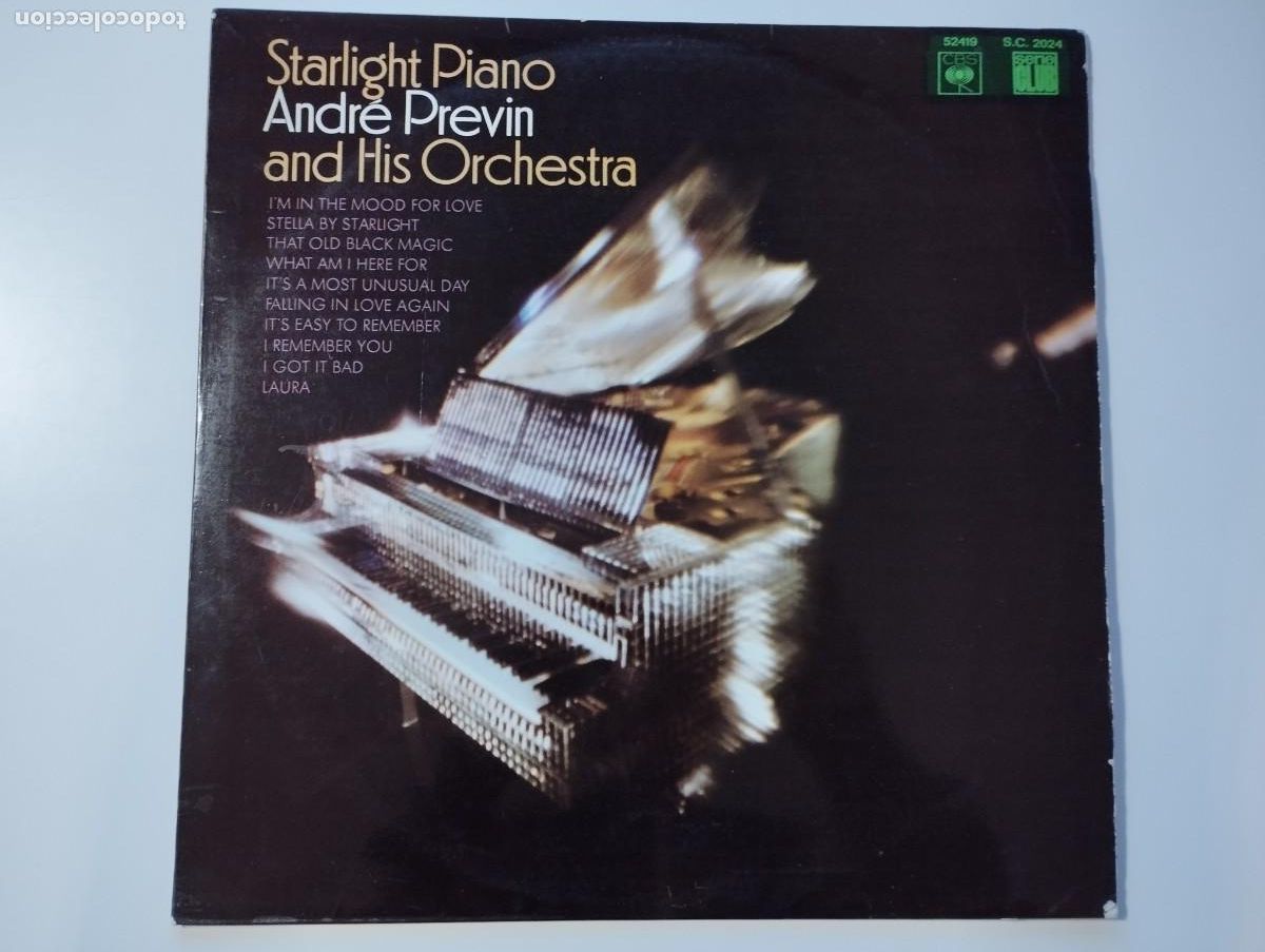 Dischi in vinile: Andr&eacute; Previn y su Orquesta - Starlight Piano. PEDIDO M&Iacute;NIMO 5&euro;