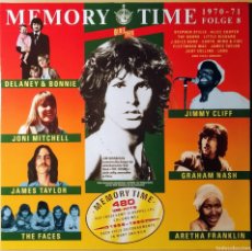 Discos de vinilo: VARIOUS – MEMORY TIME FOLGE 8 1970 - 71 - 2 X VINILO, LP COMPILATION, GATEFOLD 1989. Lote 380554114