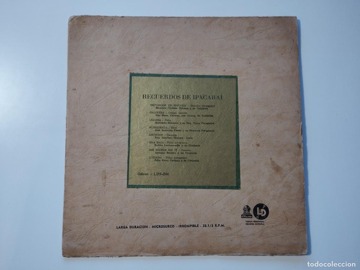 Disques de vinyle: RECUERDOS DE IPACARAI. 10&rdquo;. PEDIDO M&Iacute;NIMO 5&euro;