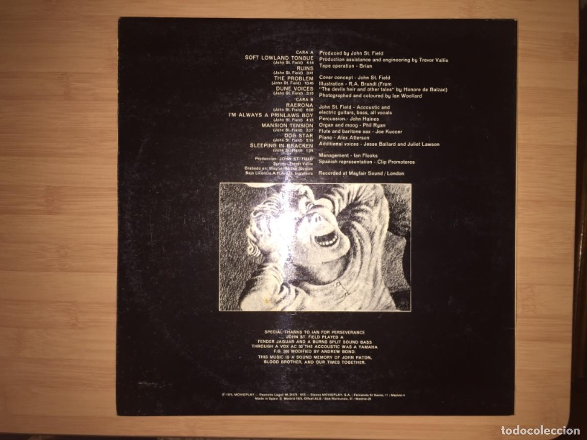 Discos de vinilo: JOHN ST. FIELD. Control (vinilo lp 1975) - Foto 2