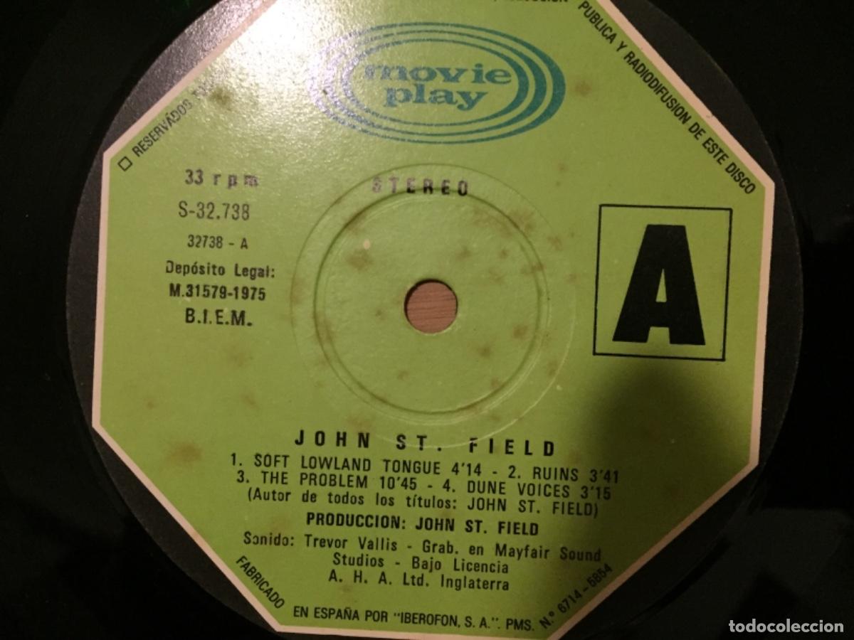 Discos de vinilo: JOHN ST. FIELD. Control (vinilo lp 1975) - Foto 4