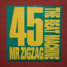 Discos de vinilo: THE BEAT MACHINE - MR ZIGZAG RODGER RECORDS MADE IN BELGIUM. Lote 380554904