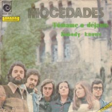 Discos de vinilo: DISCO SINGLE MOCEDADES TOMAME O DEJAME. Lote 380591239