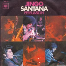 Discos de vinilo: DISCO SINGLE, JINGO SANTANA (PERSUASION). Lote 380593344
