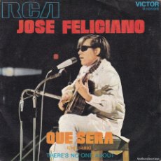 Discos de vinilo: DISCO SINGLE, JOSE FELICIANO (QUE SERA). Lote 380593464