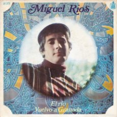 Discos de vinilo: DISCO SINGLE, MIGUEL RIOS (EL RIO). Lote 380593629