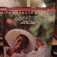 Discos de vinilo: JESSYE NORMAN - JOHN WILLIAMS - WITH A SONG IN MY HEART LP 1984 NETHERLANDS. Lote 380599874