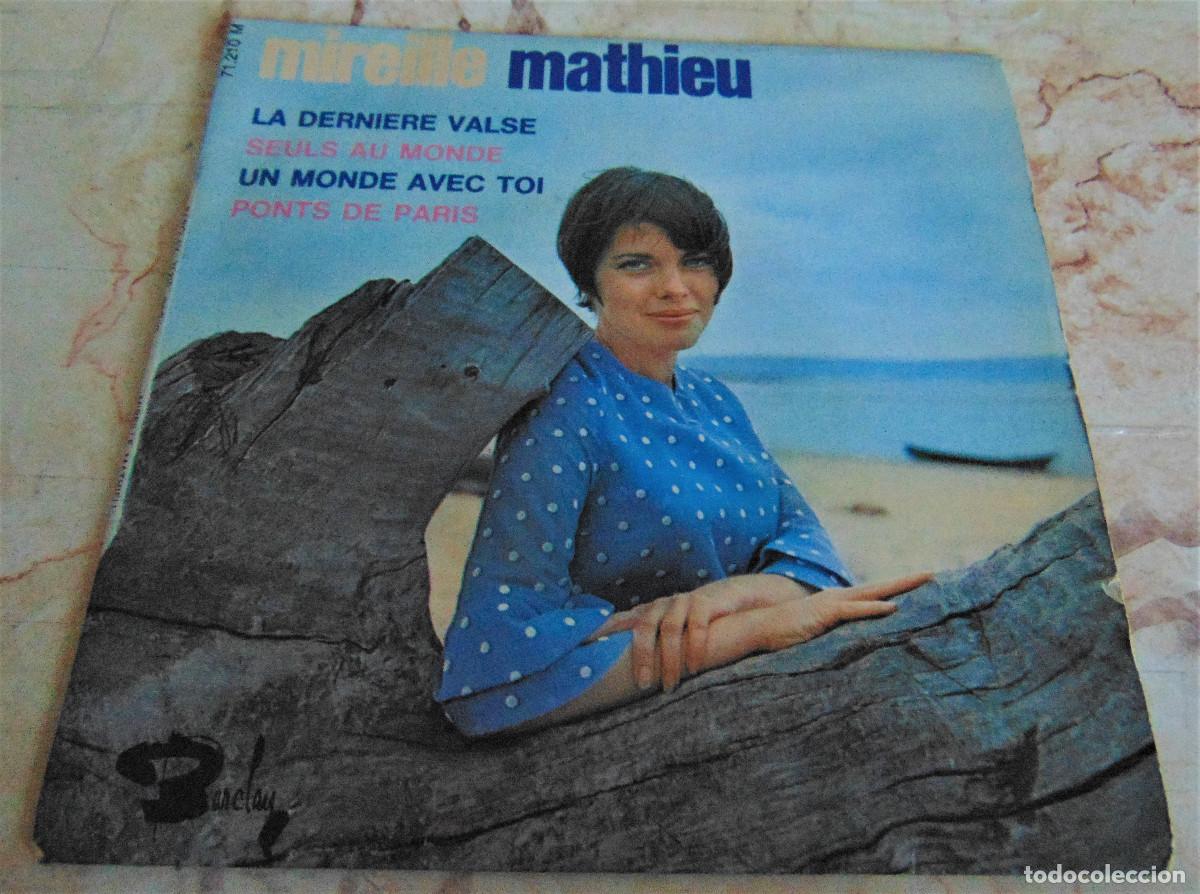 Discos de vinilo: Mireille Mathieu &ndash; La Derni&egrave;re Valse + 3 - EP 1967 - Foto 1