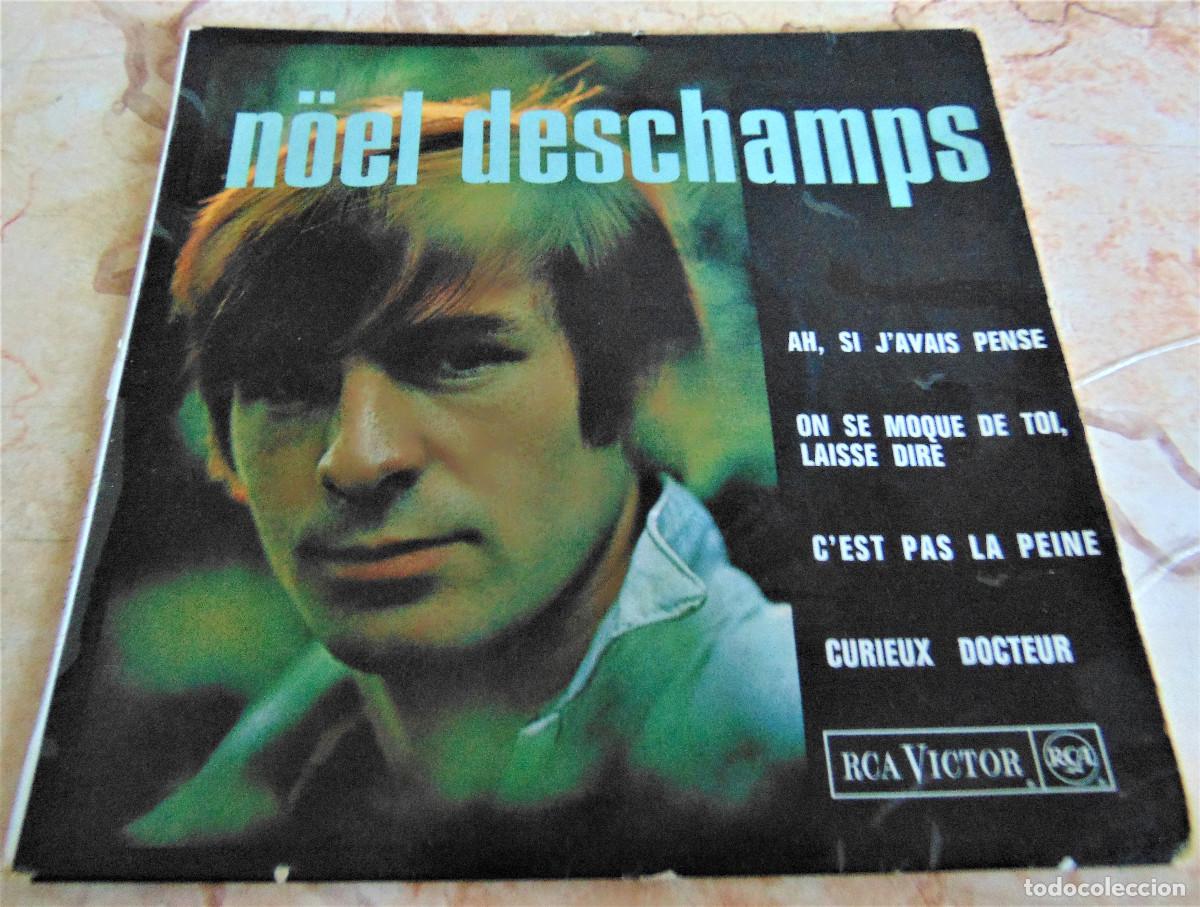 Discos de vinilo: N&ouml;el Deschamps &ndash; Ah, Si JAvais Pens&eacute; +3 - EP BEAT FRANCES 1966 - Foto 4