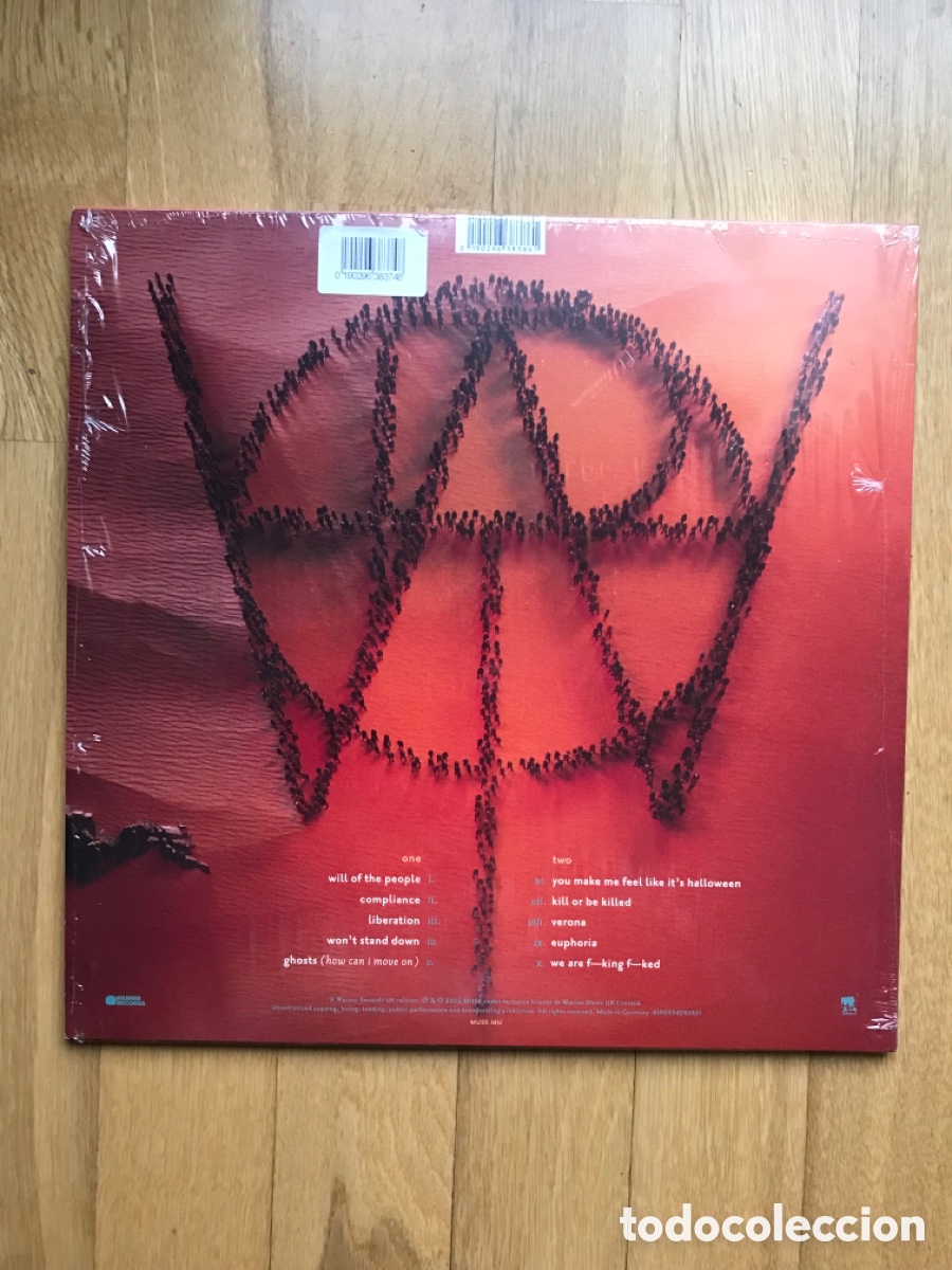 Discos de vinilo: Disco vinilo Muse Vinilo rojo - Foto 2