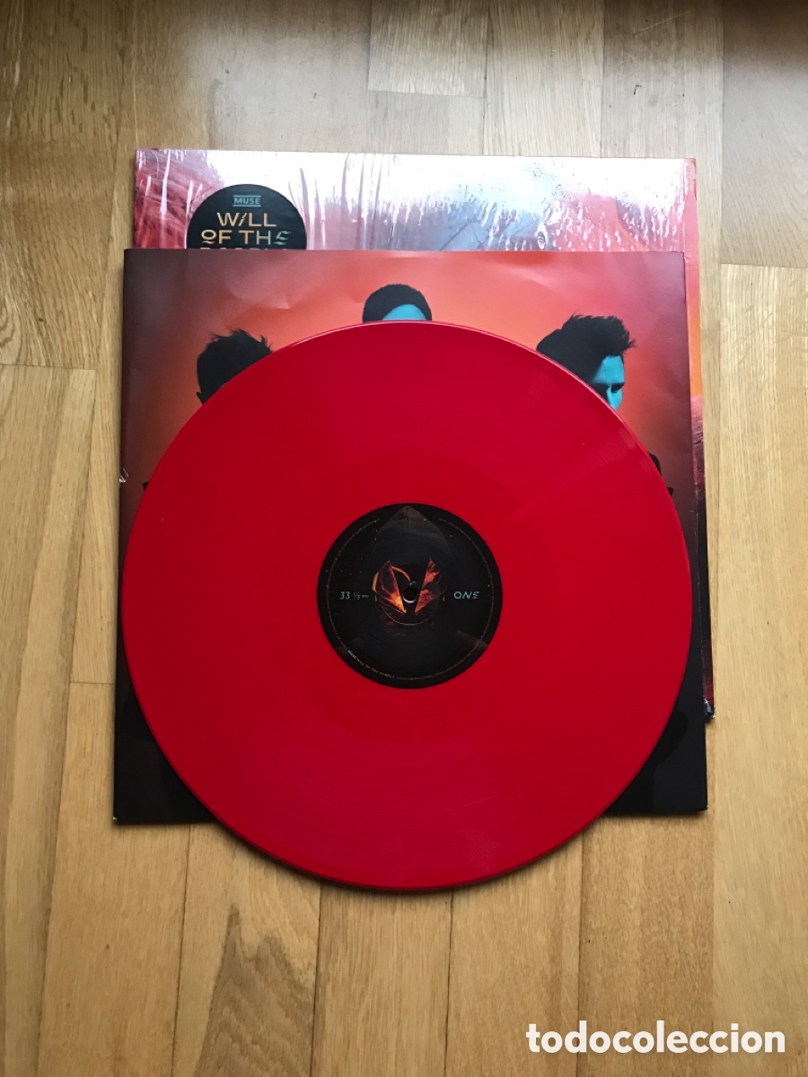 Discos de vinilo: Disco vinilo Muse Vinilo rojo - Foto 3