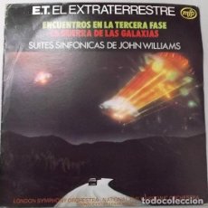 Discos de vinilo: SUITES SINFÓNICAS DE JOHN WILLIAMS (E.T./ LA GUERRA DE LAS GALAXIAS, ETC) - LP SPAIN 1983. Lote 380648989