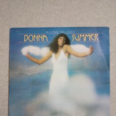Discos de vinilo: DONNA SUMMER. A LOVE TRILOGY. 27.518-I. ESPAÑA, 1976. DISCO VG+. CARÁTULA VG+. Lote 380662239