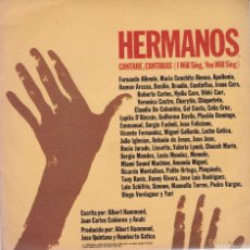 Discos de vinilo: DISCO SINGLE, HERMANOS (CANTARE, CANTARAS). Lote 380667309