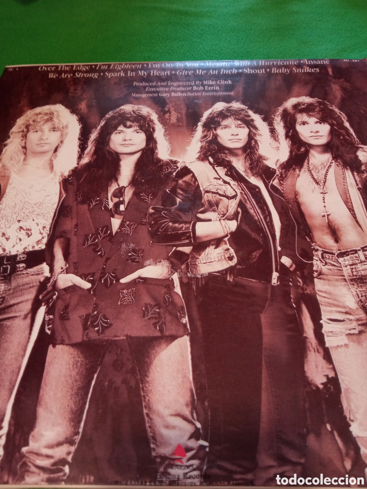 Discos de vinilo: Hurricane -Over The Edge Vinilo Lp - Foto 2