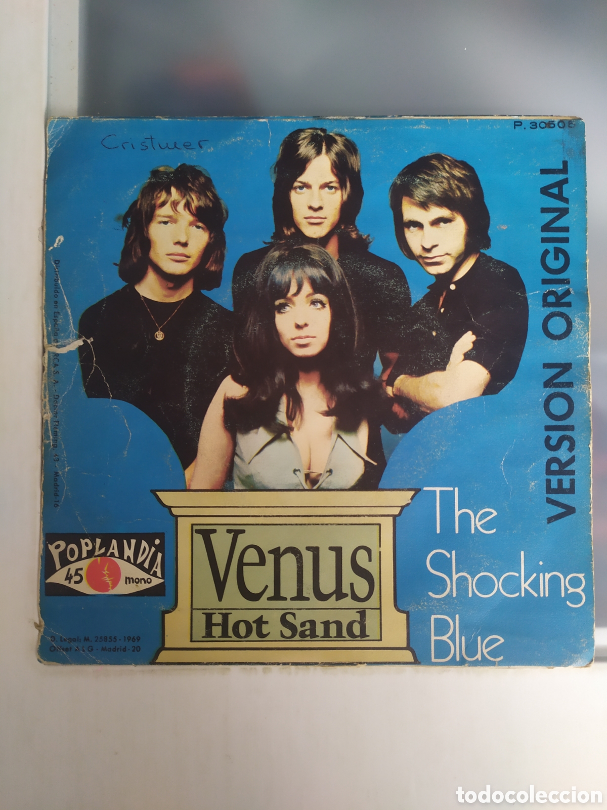 Discos de vinilo: Single The shocking Blue. Venus / Hot sand - Foto 2