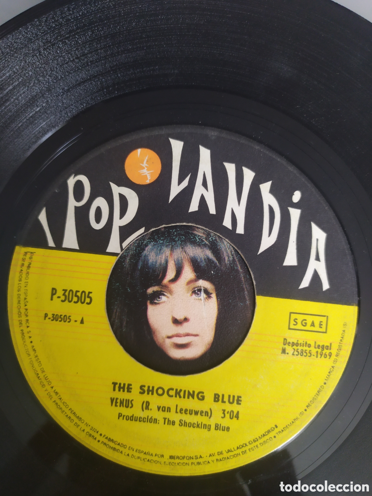 Discos de vinilo: Single The shocking Blue. Venus / Hot sand - Foto 3