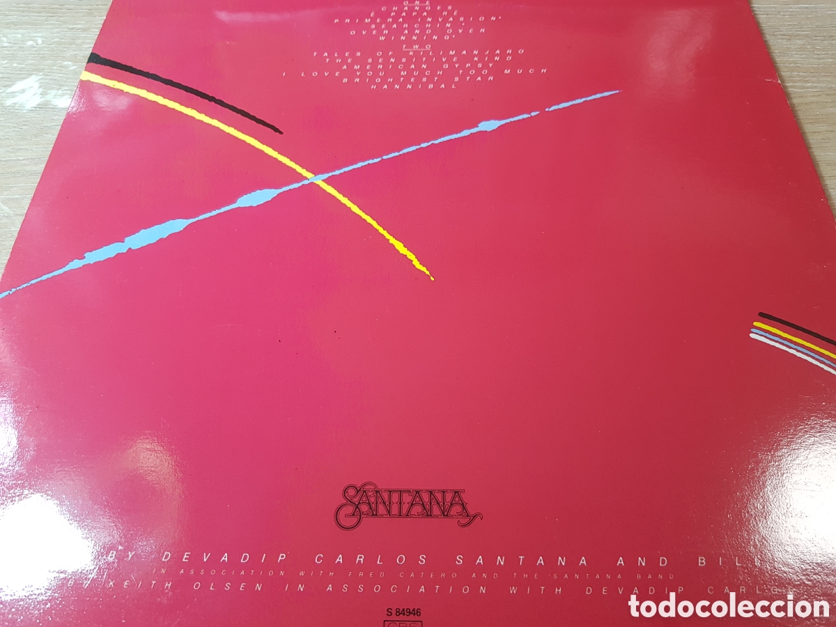 Discos de vinilo: SANTANA ZEBOP - Foto 2