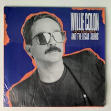 Discos de vinilo: WILLIE COLON AND THE LEGAL ALIENS ‎– TOP SECRETS, GERMANY 1989 MESSIDOR. Lote 380676694
