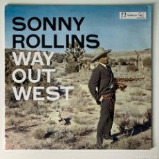 Discos de vinilo: SONNY ROLLINS ‎– WAY OUT WEST, EUROPE 1985 BOPLICITY RECORDS