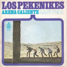 Discos de vinilo: DISCO SINGLE, LOS PEKENIKES (ARENA CALIENTE). Lote 380677779