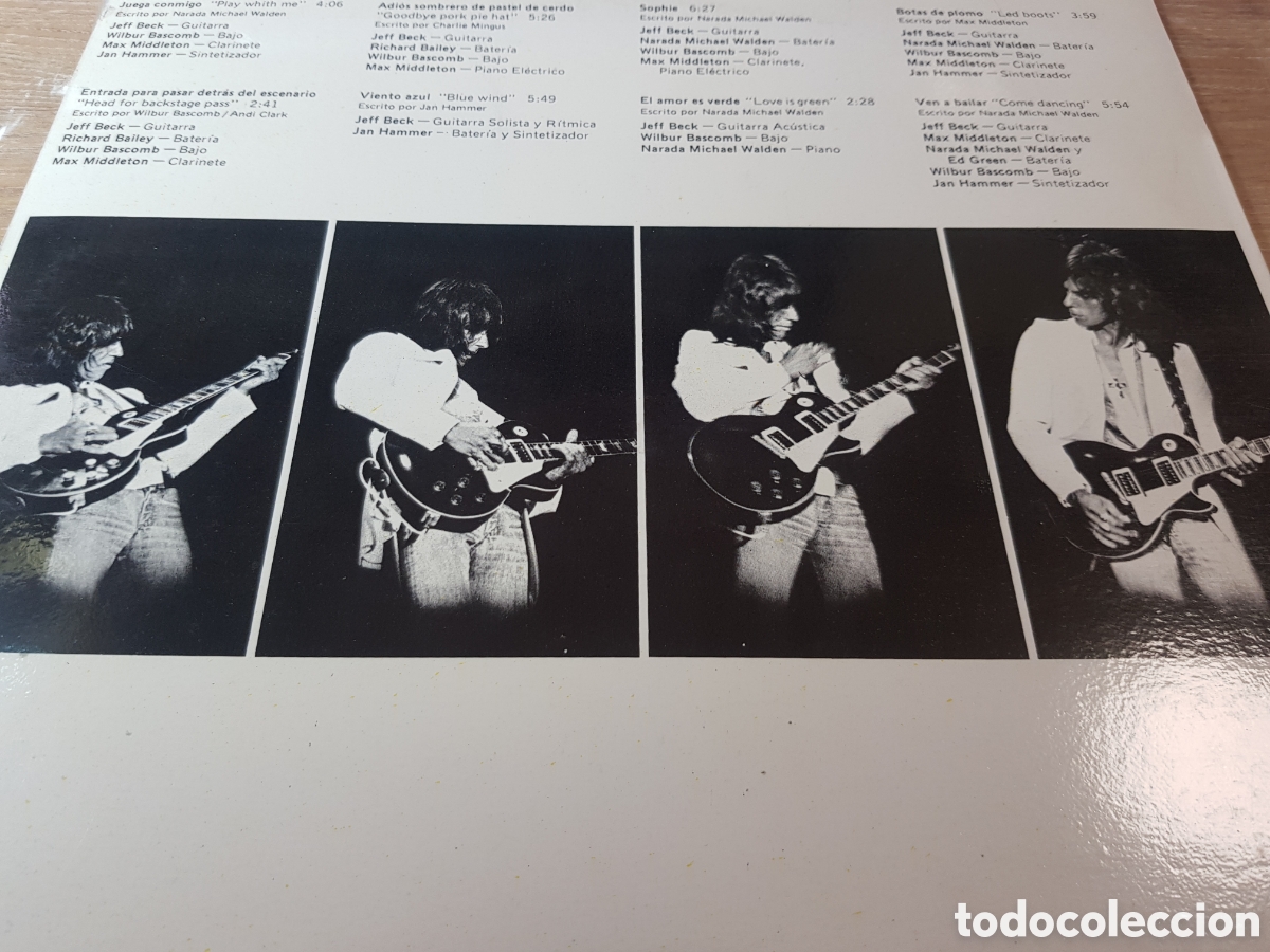 Discos de vinilo: JEFF BECK WIRED - Foto 2