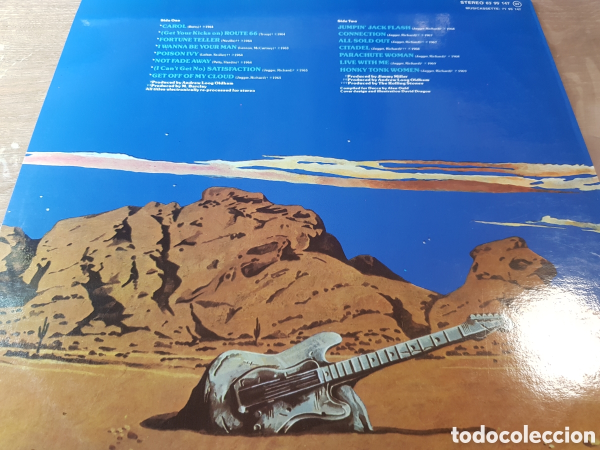 Discos de vinilo: THE ROLLING STONES SOLID ROCK - Foto 2