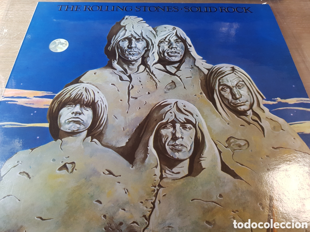 Discos de vinilo: THE ROLLING STONES SOLID ROCK - Foto 1