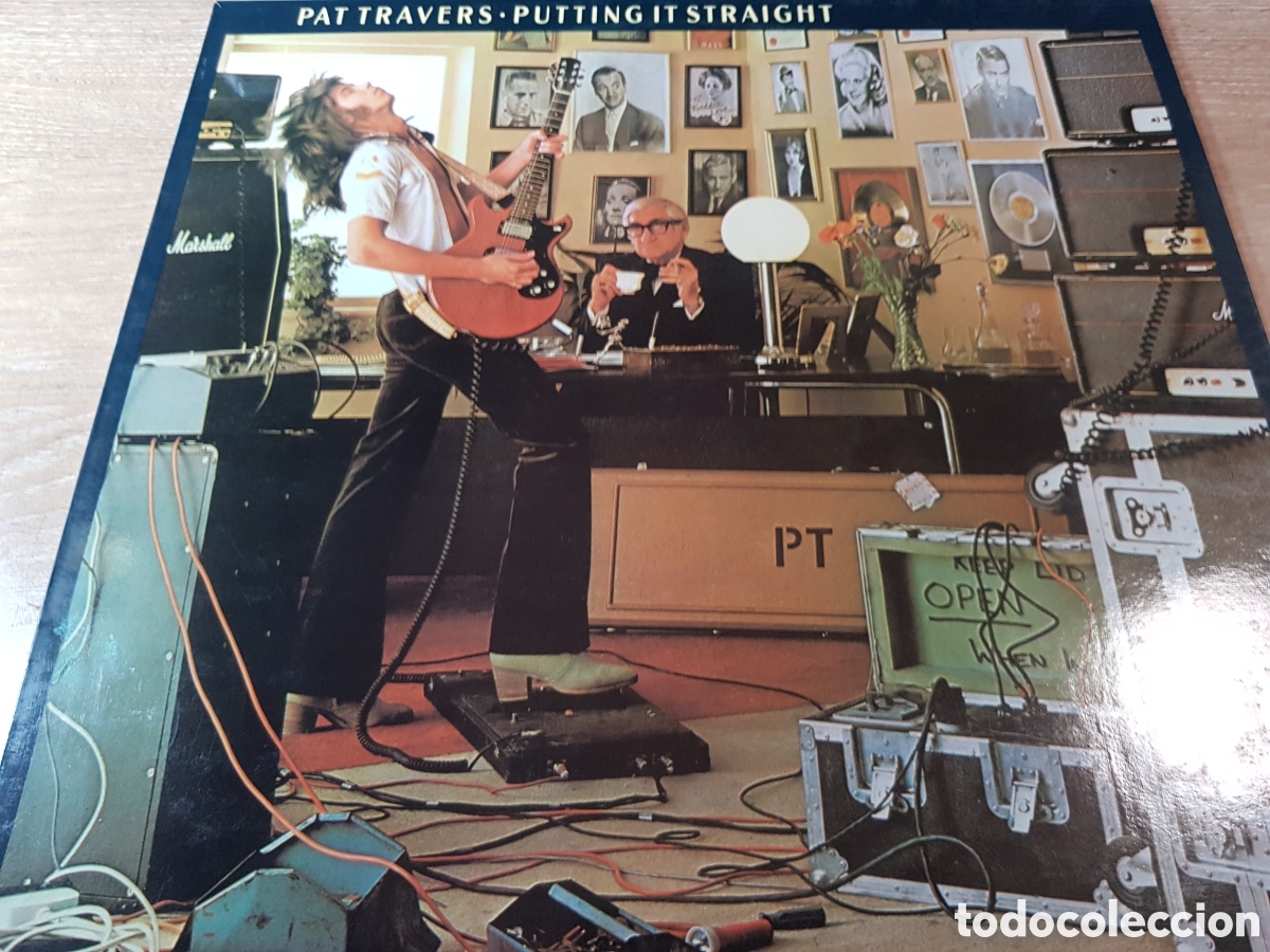 Discos de vinilo: PAT TRAVERS PUTTING IT STRAIGHT - Foto 1