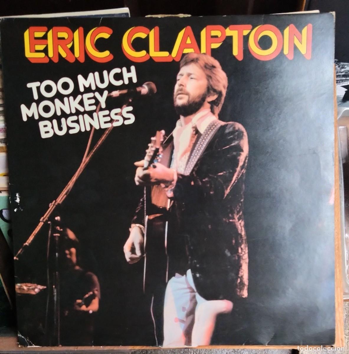 Discos de vinilo: Eric Clapton. Too Much Monkey Business. LP - Foto 1
