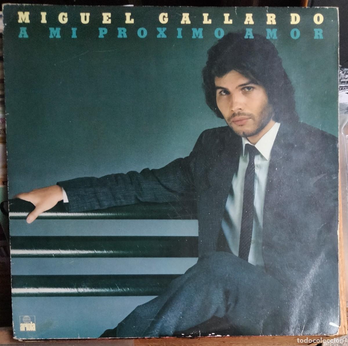 Discos de vinilo: Miguel Gallardo. A mi pr&oacute;ximo amor - Foto 1