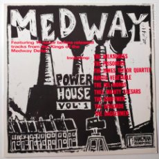Discos de vinilo: MEDWAY- POWERHOUSE VOL 1- UK LP 1987- COMO NUEVO.. Lote 380689684
