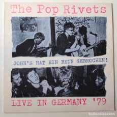 Discos de vinilo: THE POP RIVETS- LIVE IN GERMANY 79- UK LP 1990- COMO NUEVO.. Lote 380693584