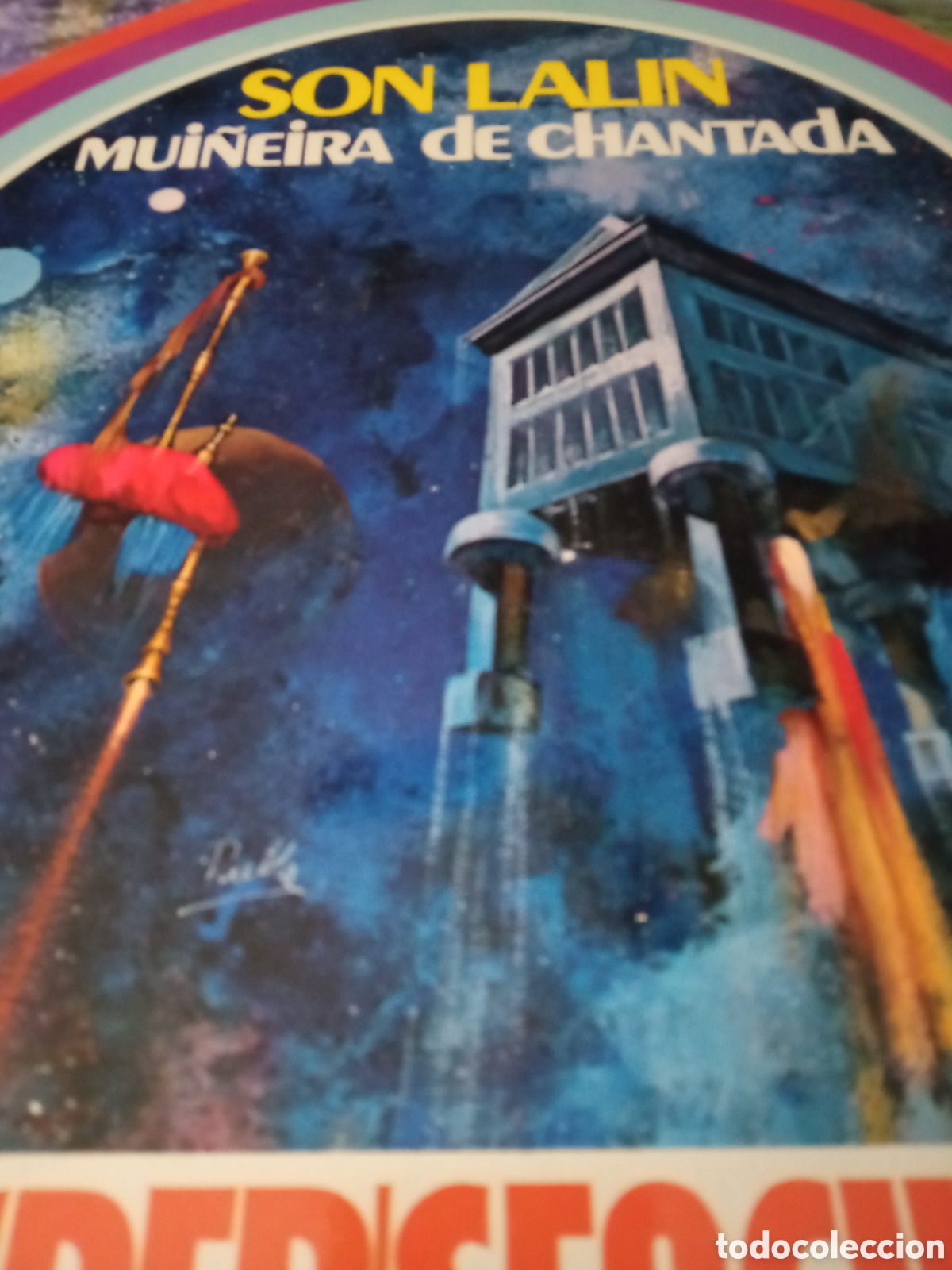 Discos de vinilo: Son Lal&iacute;n - Mui&ntilde;eira de Chantada - Foto 2