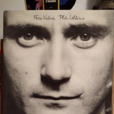 Discos de vinilo: PHILL COLLINS-FACE VALUE-VINILO LP-DISCO CON MARCAS DE USO CON BUEN SONIDO-. Lote 380696989
