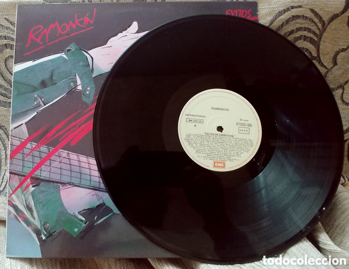 Discos de vinilo: RAMONCIN, &Eacute;XITOS EN CARRETERA, LP de 1986, recopilatorio - Foto 3