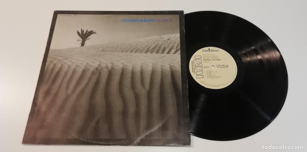 Discos de vinil: D30-Mirasol Colores - Linea 5 1979 -VINILO 12&rdquo; PORT G+ DISC VG+PROMO