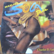 Discos de vinilo: CHARLES D. LEWIS - SOCA DANCE. MAXI SINGLE 45 RPM, SPANISH 12” 1990 ED. MAGNÍFICO ESTADO (VG+/NM). Lote 380710754