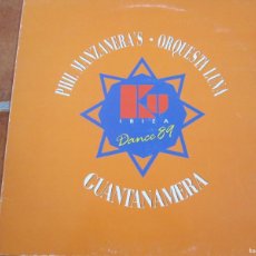Discos de vinilo: PHIL MANZANERA / ORQUESTA LUNA - GUAJIRA GUANTANAMERA. MAXI SINGLE, 12” 1989. MAGNÍFICO ESTADO. Lote 380712039