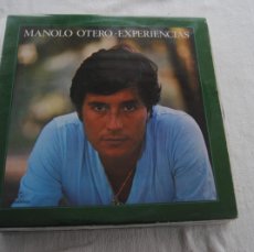 Discos de vinilo: 18.- LP MANOLO OTERO. EXPERIENCIAS. COLUMBIA 1980. Lote 380718069