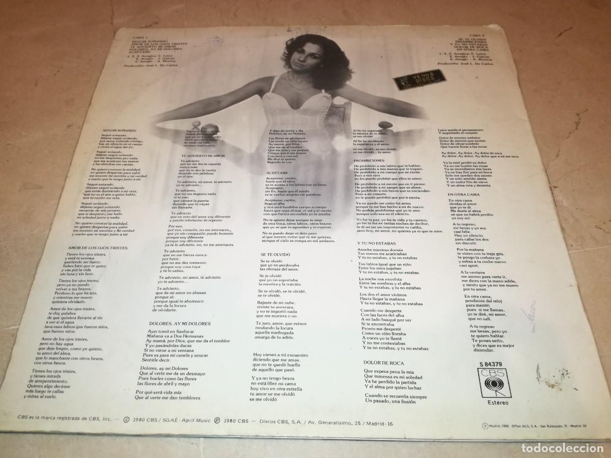 Discos de vinilo: LOLITA-SEGUIR SO&Ntilde;ANDO - Foto 2