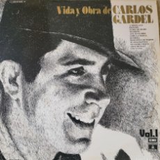 Discos de vinilo: CARLOS GARDEL LP SELLO ODEON AÑO 1974.... Lote 380733799
