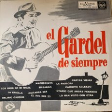 Discos de vinilo: CARLOS GARDEL LP SELLO RCA VICTOR AÑO 1962.... Lote 380738009